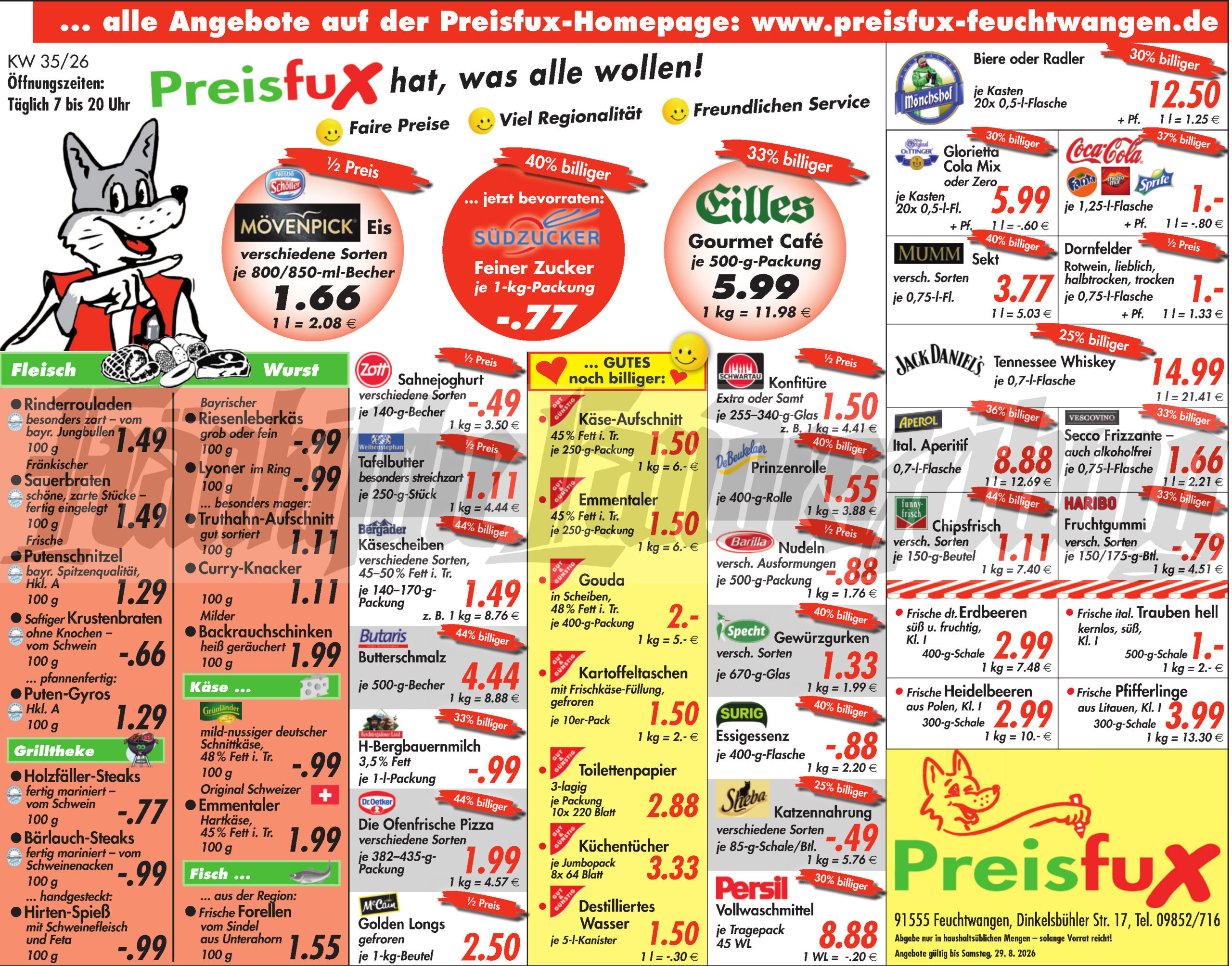 Preisfux mielich Angebote kw35